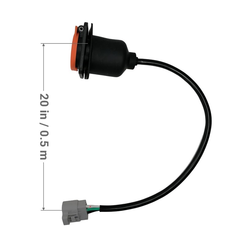 JOEEGO Y-30 Golf Cart Charger Receptacle, AC 110-220V, Compatible with