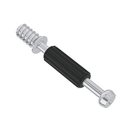 100 x Screw-In Wall Plugs Furniture Connector Cupboard Connector Clamping Size: 34 mm