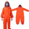 Orange Beekeeper One Piece Bee Suit Beekeeping Protective Clothes Beekeeping