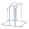 Takagi Triple Cutting Board Stand, Compatible with Cutting Board, White