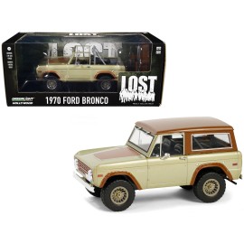 DCD 1970 Ford Bronco Gold Metallic with Brown Hood Top 20 1/24 Diecast TV Series 'Hollywood' 2004-2010