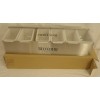 Belvedere Metal Condiment Caddy Tray w Removable Compartments NEW bar