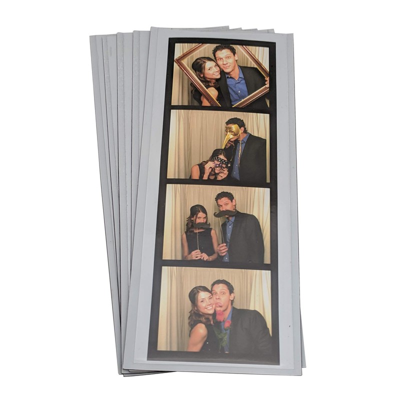 200 Magnetic Photo Booth Frames for 2" X 6" Photo