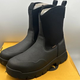 Carhartt Kentwood 9” Steel Toe Wellington Boots Mens 10 M Work Black Waterproof