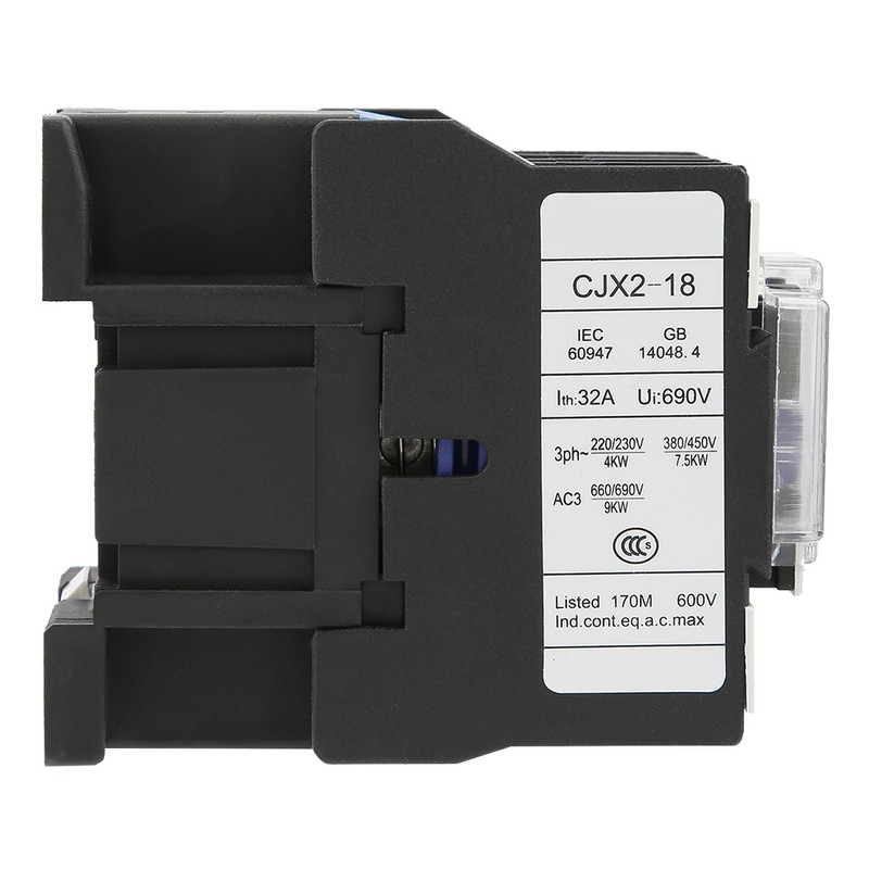 CJX2-1810 High Sensitivity Industrial Electric AC Contactor 18A