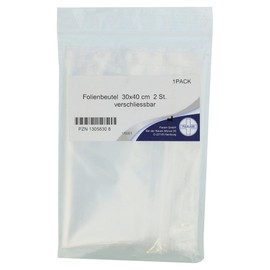 FOLIENBEUTEL Lockable 30 x 40 cm for dressing