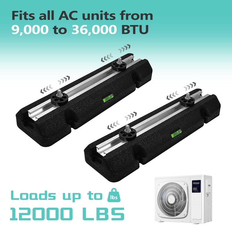 Floor Mounting Base Kit for 9000-36000 BTU Ductless Mini Split