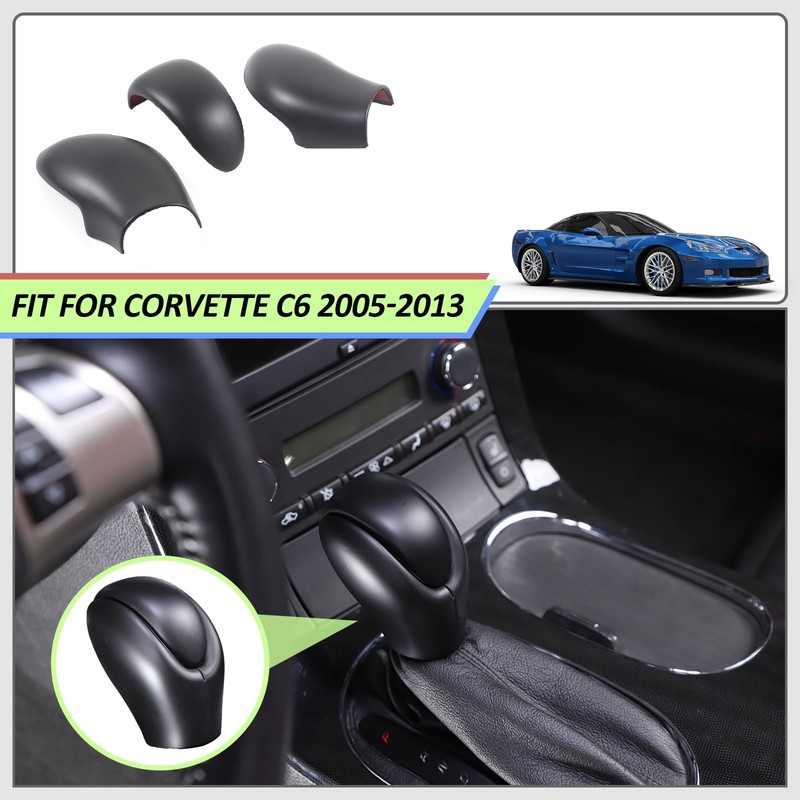 Gear Shift Head Cover Trim for Chevy Corvette C6 2005