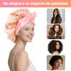 Set de 4 Piezas para Dormir, 2 Gorros de Seda