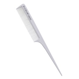 Blackomb - Professional Ceramic Hairdressing Comb | Toupee Comb with Needle Handle | Antistatic Comb | Needle Handle Comb | High Quality Hair Comb | White