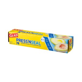 Press and Seal glad Wrap [Vacuum Pack-like Seal] (Alternative to Beeswax Wrap or Vegetable Storage Bags) [GLAD (Glad)] Press and Seal