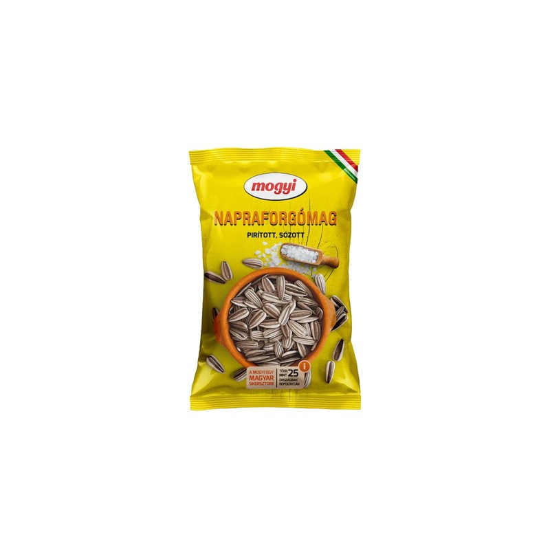 Mogyi Roasted Salted Sunflower Seeds in Shell 200 g, Pack