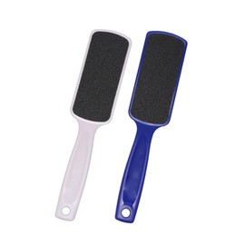 WOONEKY 2pcs Foot Callus Remover Double-sided Pedicure Foot File Pumice Stone Exfoliating Tool Hands