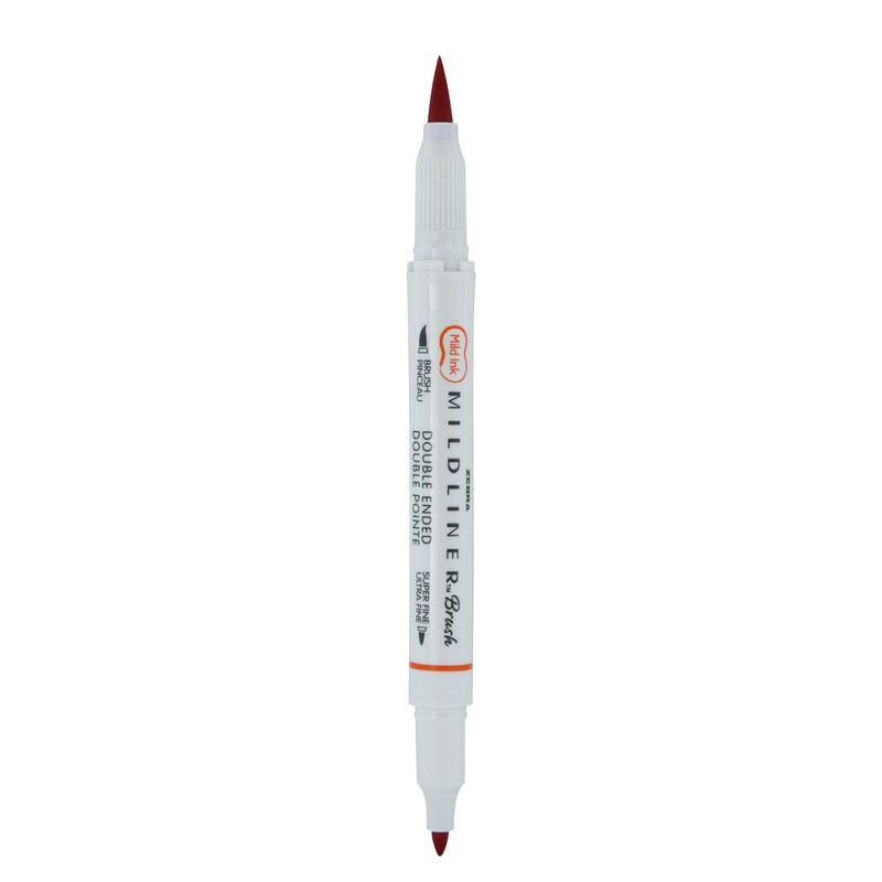ZEBRA Mildliner Brush Vermillion (79230UPC)