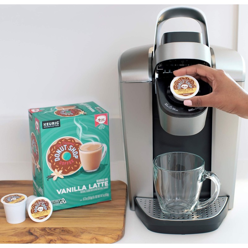 The Original Donut Shop Vanilla Latte, Single-Serve Keurig K-Cup Pods,