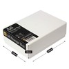 WestonBoxes A6 Plastic Craft Storage Boxes for Art Supplies, Paper