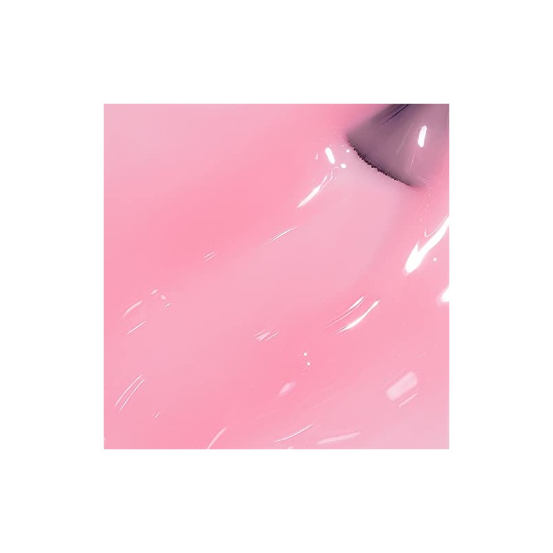 RARJSM Esmalte De Uñas En Gel Rosa Translúcido, Secado Con