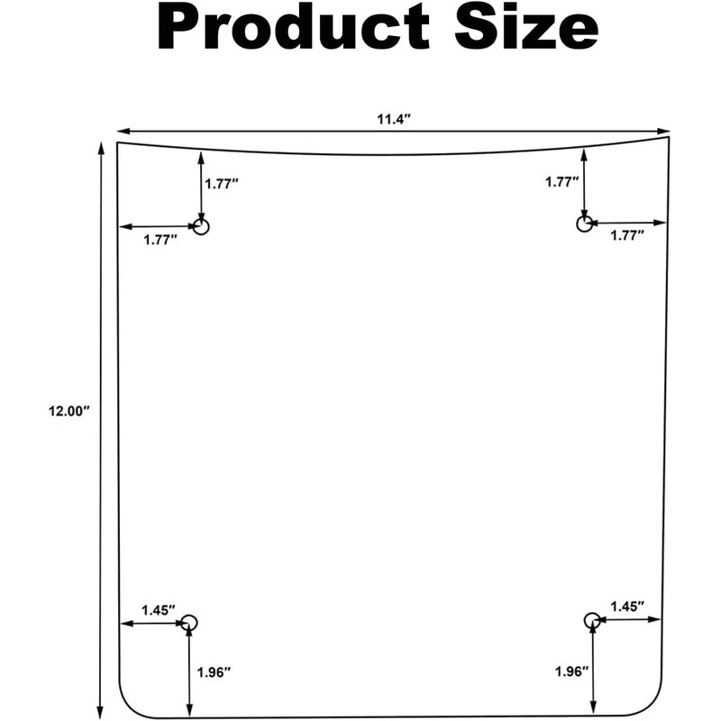 Tour Pack Plate, Inner Metal Base Plate Kit, Laser Cut