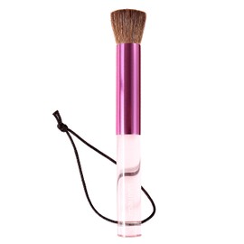 Master Of The Makeup Brush Cosmetics Hall 熊野 Zone 小鼻 Brush for Face Brush [Natural Hair = Horse Hair 100] pink