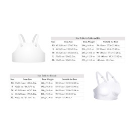 LEONARK FIE Certificate Fencing Sport Chest Guards - Adjustable Double Layer Soft Breast Protectors for Football Rugby Volleyball Baseball etc - Plastron for Foil Epee Saber Fencers (Female FIE, XS)