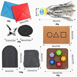 Joschapeau Gonggi Juegos, Juegos Coreanos Gonggi, Juego Tradicionales Coreanos, Korean Traditional Play Game Set,Juego del Calamar, Gongji Game Set
