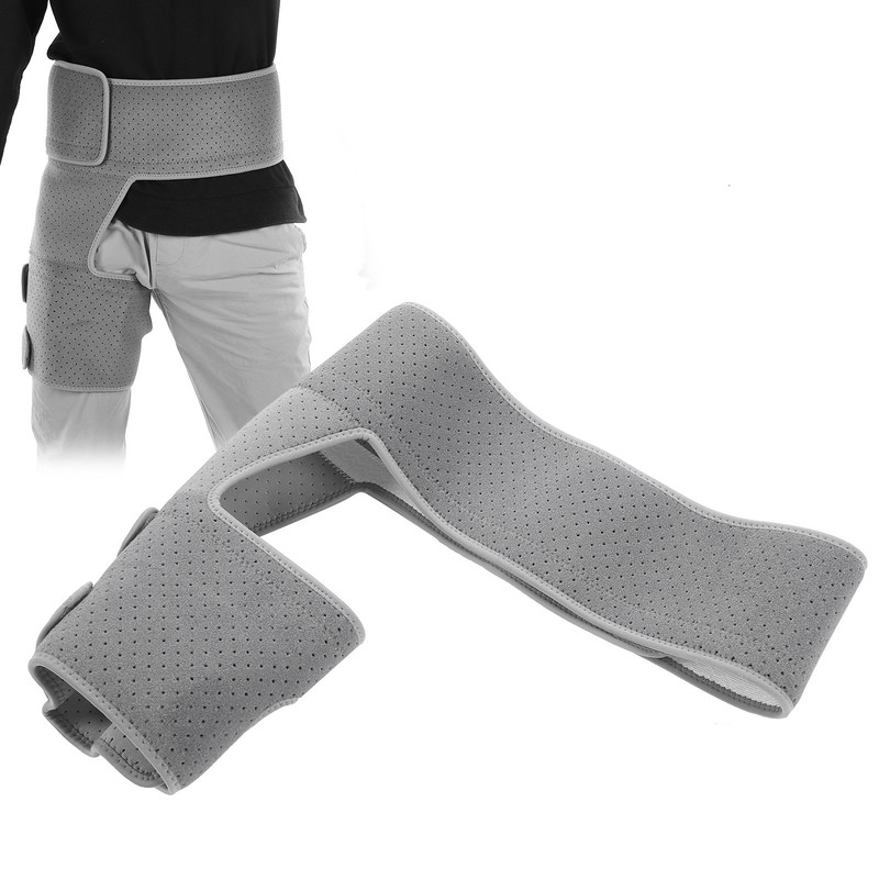 Groin Support Adjustable Hip Brace Ischialgia Relief Thigh Hamstring Compression