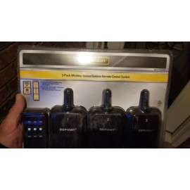 Defiant 3-Pack Wireless Indoor/Outdoor Remote Control Switch