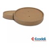Degrapack 50 Pz De Tapa Para Contenedor Térmico Biodegradable De