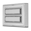 REV Doorbell - 2-Way Bell Plate with Sign, Illuminable, Silver