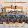 WOOMER [5 Year Warranty] Heated Blanket Queen Size Electric Blanket