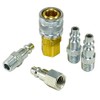 USA Made Air Fittings, Air Coupler and Plug Kit, Solid