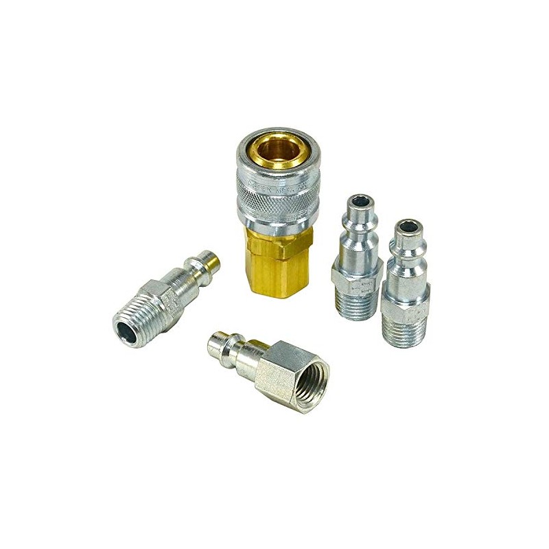 USA Made Air Fittings, Air Coupler and Plug Kit, Solid