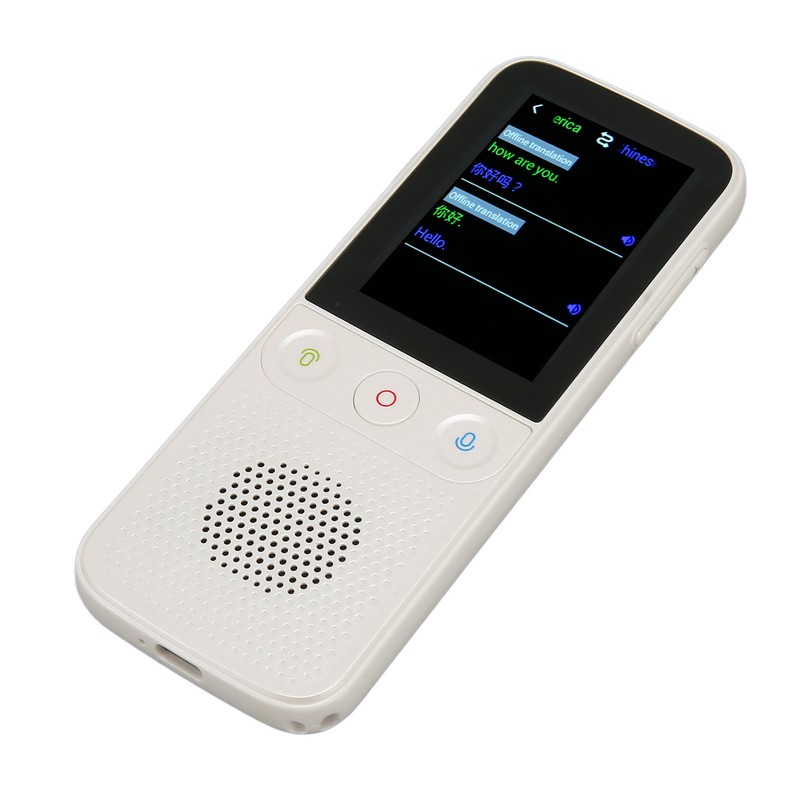 112 Languages Smart Voice Translator 2.4inch Touch Screen 1GB RAM