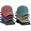 GIBZ Unisex Classic Baseball Cap, Cord Hat, Adjustable with Curved