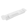 Expandable Bath Shelf Multi Function Storage Adjustable Bathtub Caddy Tray