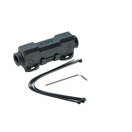 Scosche EFX Delta DFB8WP Compact Weatherproof 12V Power Fuse Block - Dual Mini ANL Fuse Block 8/10 Gauge in 8/10 Gauge Out - Amplifier Distribution Block Splitter for Car Audio, ATV and Marine Amp