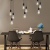 HJXDtech 3 Way Ceiling Pendant Cluster Light Fitting Lights E27