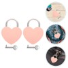 Operitacx Heart Lock Luggage Key Locks Set for Suitcases Keys