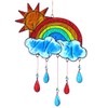 Purity Style Sun, Rainbow and Cloud Suncatcher