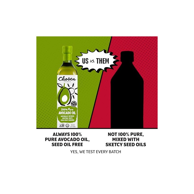 Aceite de aguacate Chosen Foods 2 L
