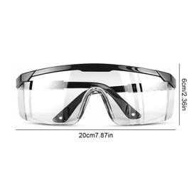 Jicyor 12 Pack Safety Glasses Scratch Resistant Antifog Impact Resistant Protective Glasses Safe Fit Adjustable Workplace Goggles with Scratch Resistant Lenses Blue for Construction Laboratory