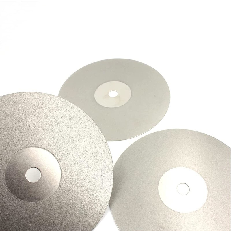 AcbbMNS 3Pcs 200mm 8 Inch Flat Lap Disc 180 320