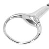 Horse Gag Ring Snaffle Bite Stainless Steel 125mm Loose Oval