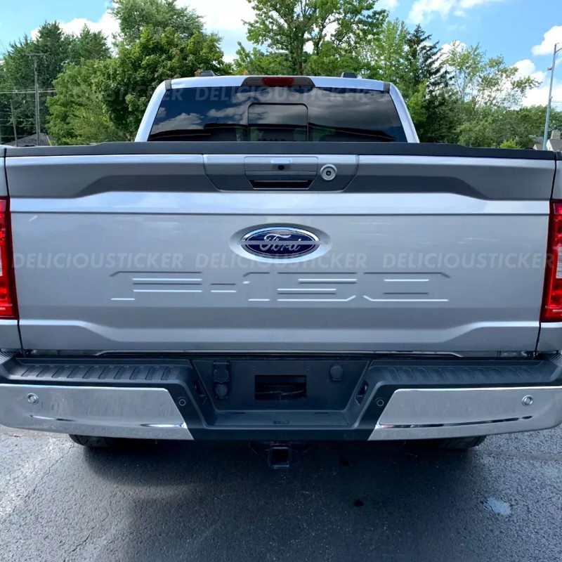 Deliciousticker For 2021-2023 Ford F-150 Third Brake Light SMOKE Precut