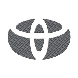 HASEPRO Magical Carbon Steering Emblem (Gunmetal) Toyota iQ / Alphard / Vellfire / Prius CEST1GU