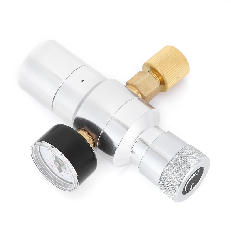 CO2 Regulator Mini Homemade Beer Soda Water Making Tool Aluminium