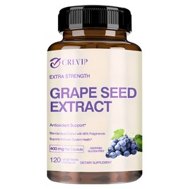 Grape Seed Extract 400mg Capsules 120 Capsules For Cardiovascular Balance and Strengthening Resistance, 2 Pieces, 60 Tablets / 포도씨 추출물 400mg 캡슐 120캡슐 심혈관 균형 및 저항력 강화용, 2개, 60정