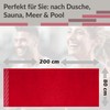 Lashuma Lugano Terry Towelling Sauna Towel Large Bath Towel 80