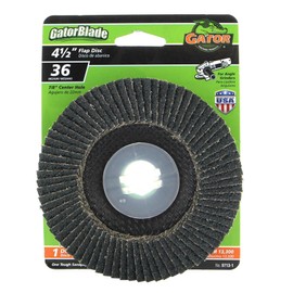 Gator Finishing 9713 36 Grit Aluminum Oxide Grinding and Sharpening (1 Pack), 4.5"