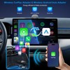 2025 Upgrade Mini CarPlay Wireless Adapter Support Apple CarPlay &